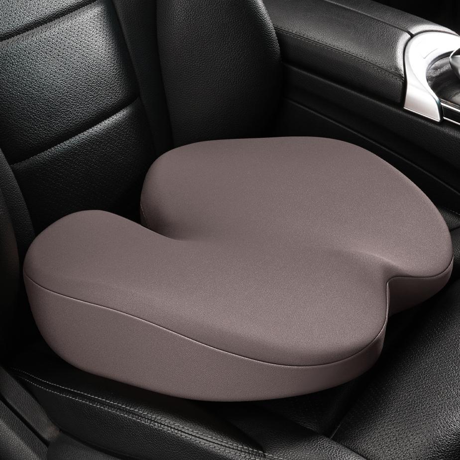 Car Seat Cushion for A Higher and More Shaped Buttocks All-Season Use Slow-Rebound Memory Foam Thickened Seat Cushion for Office Chairs