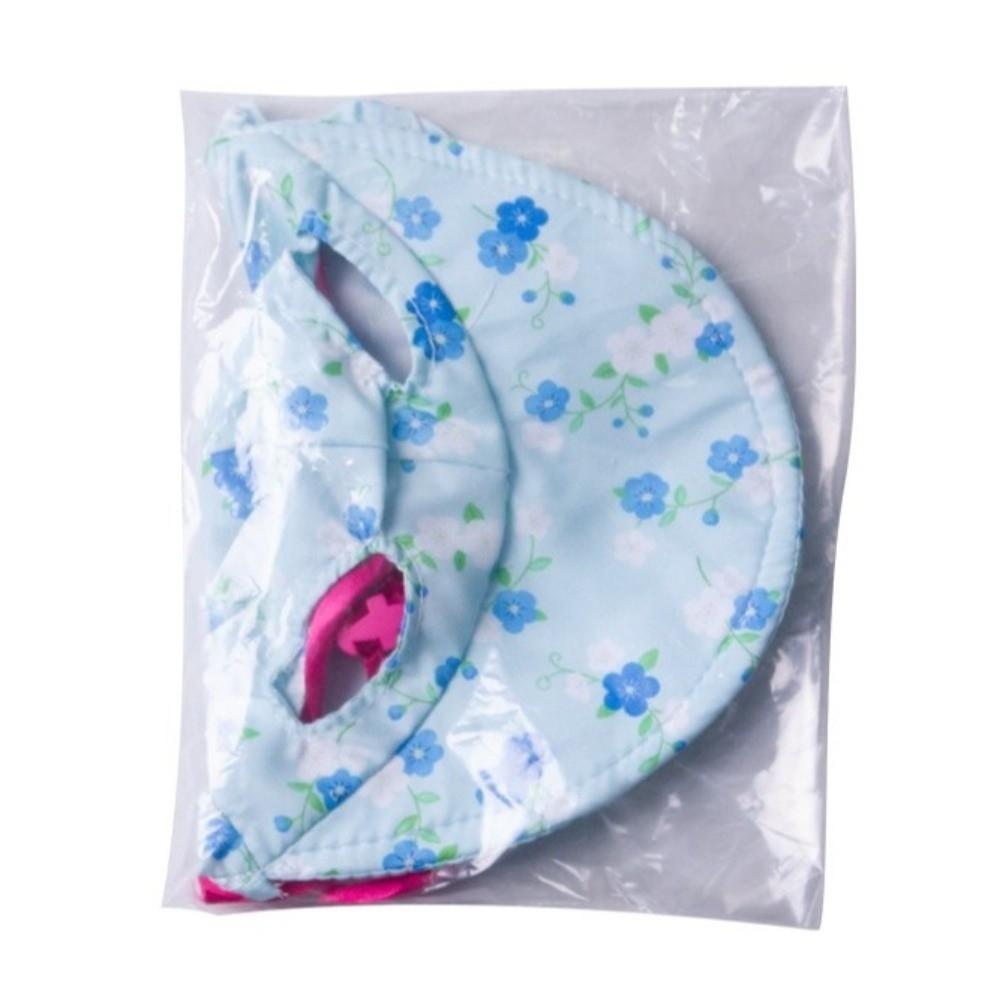 Cute Dog Hat Floral Print Pet Headwear Breathable Pet Photo Prop Photo Shooting