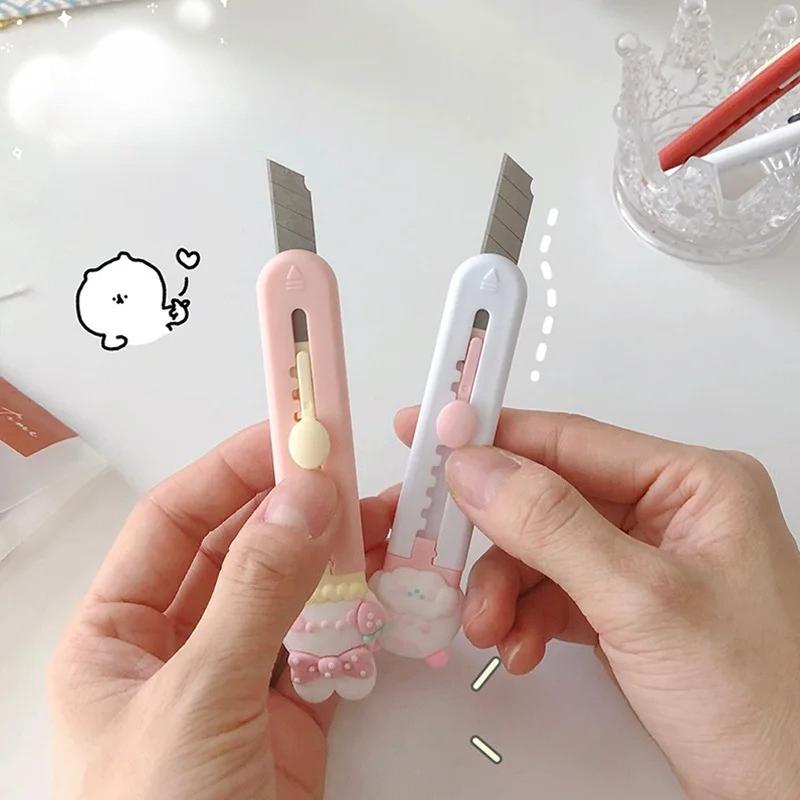 Cartoon Practical Art Knife Mini Student Stationery Envelope Express Unboxing Knife Office and Student Supplies