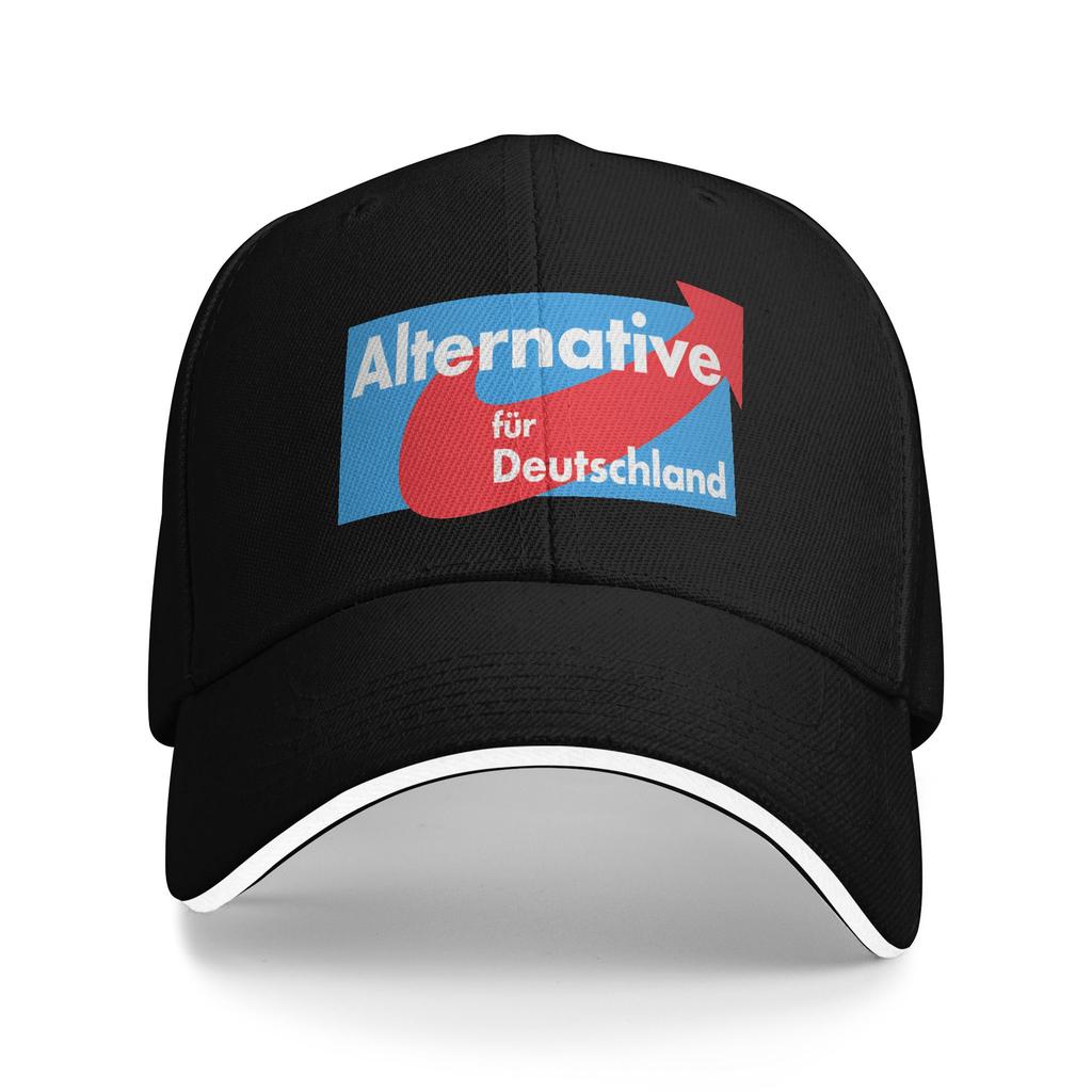 Aufkleber AfD Logo Baseball Cap Outdoor Sports Sun Visor Trucker Hat FeUnisex Unisex Fashion Print Snapback Cap