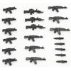 Gun Weapon SWAT Specia Force Mini Figure Building Blocks Kit Bricks Sets Arms Model Kids Toys