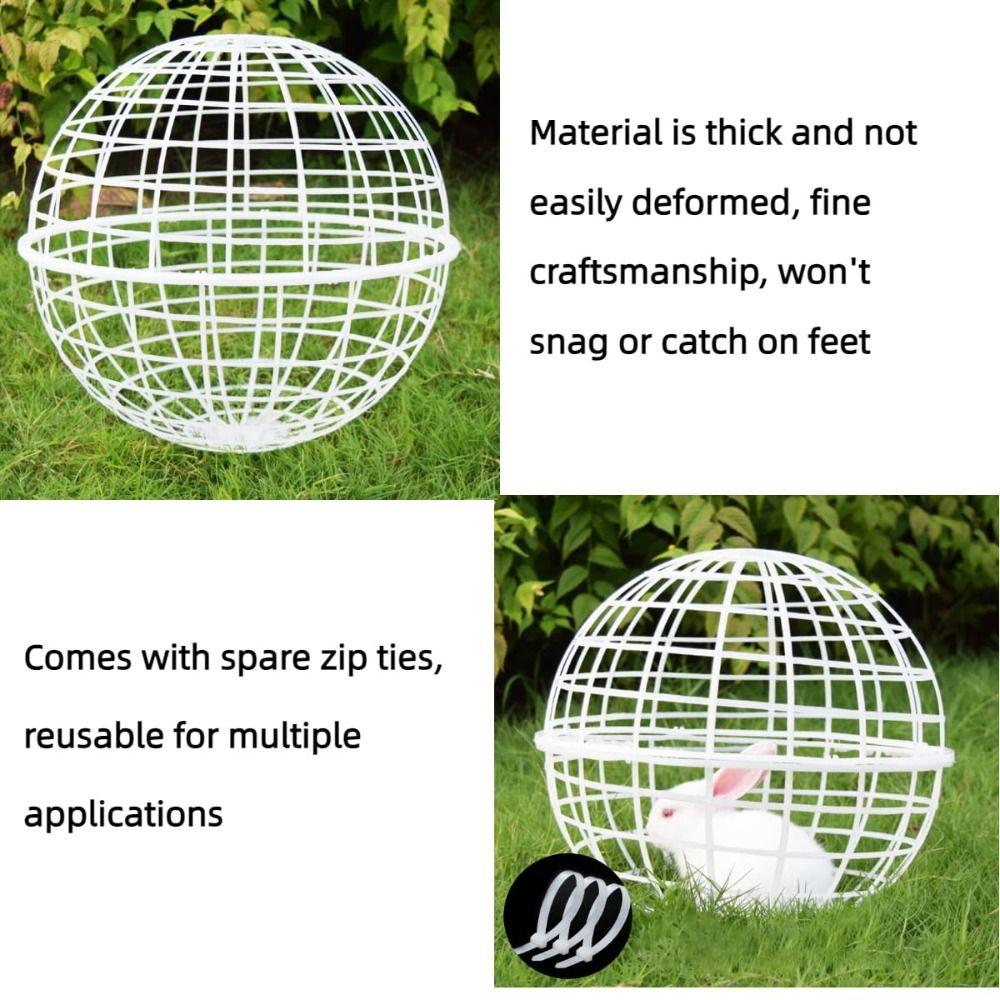 Portable Chicken Tunnels for Outside Ventilated Ball Shaped Chicken House Backyard Farms