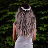 Elegant Pearl Tassels Hair Accessories Romantic Wedding Hair Piece  Banquet Event