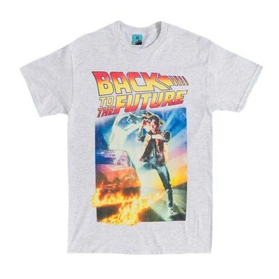 Back To The Future Футболка с постером фильма унисекс для взрослых