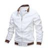 Autumn Men's Casual Solid Color Jacket Set