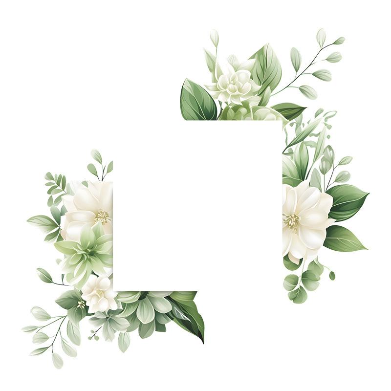 Leaf Green Plant Switch Wall Sticker PVC Removable Wide Application DIY Flower Leaf Switch Wall Sticker Home Decoration Decal