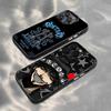 Чехол для телефона R-Rapper O-Odetari для iPhone 17,16,15,14,13,12,11 Plus,Pro Max,XS,Разноцветный Серебристо-Черный Чехол
