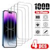 1-4 шт. Защитное стекло для iPhone 18 Pro Max 17 16 15 14 13 12 11 Защитная пленка для экрана для iPhone XR X XS 7 8 Plus 12 13 Mini Стекло 1