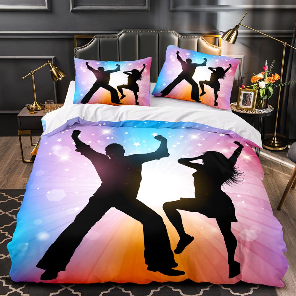 Комплект постельного белья Madden DJ Single Twin Full Queen King Size Kawaii Комплект постельного белья Aldult Kid Bedroom Duvetcover Sets 3D Print Rainbow