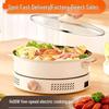Многофункциональный электрический хот-пот и гриль большой вместимости для приготовления шабу-шабу