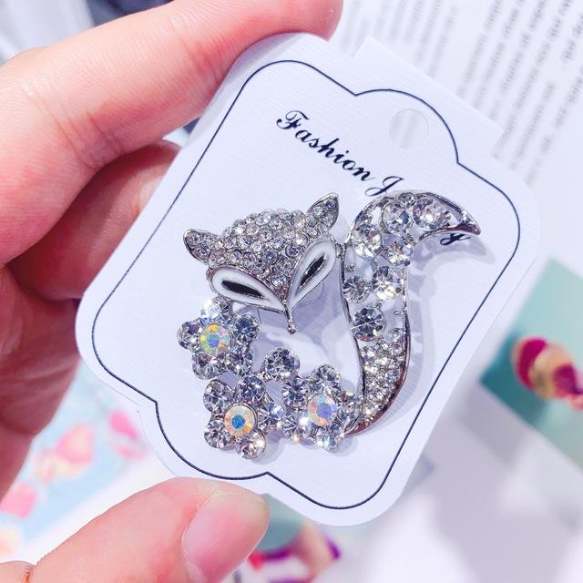 Blue Crystal Vintage Dragonfly Brooches For Women High Grade Fashion Insect Brooch Pins Coat Accessories Animal Jewelry Gifts