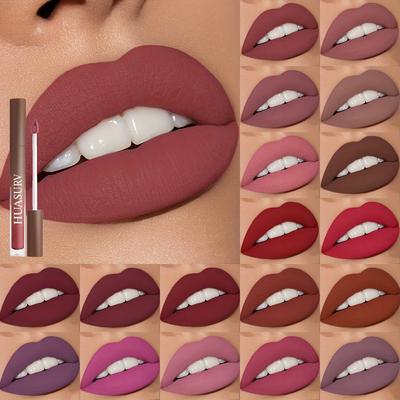 19 цветов Velvet Lip Glaze Стойкая невыцветающая нелипкая помада с матовым финишем, дизайн в форме чашки, женский блеск для губ, макияж с яркими цветами