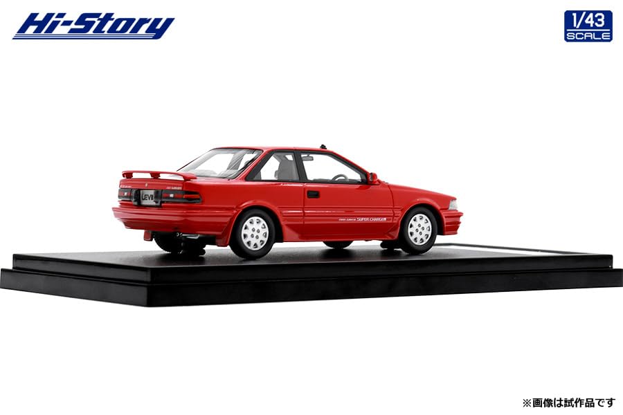 Hi Story Toyota COROLLA LEVIN Super Red II Completed Product 1/43 GT-Z (1987)