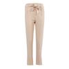DEELUXE 74 Women's Beige Roseline Pants with Front Knot