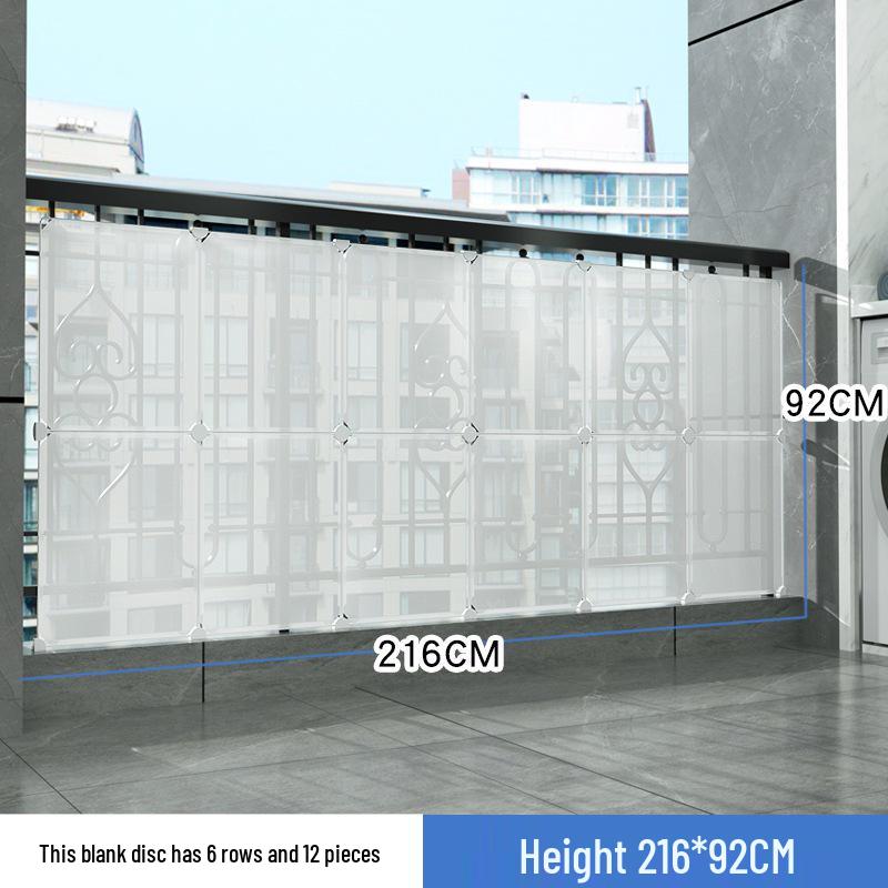 Экран для конфиденциальности и безопасности на балконе: Дождезащитное, Пылезащитное, Защищающее от домашних животных закрытое ограждение