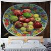 Home Wall Decoration Tapestry European Flower and Fruit Oil Painting Hanging Cloth Office Living Room Tapestry