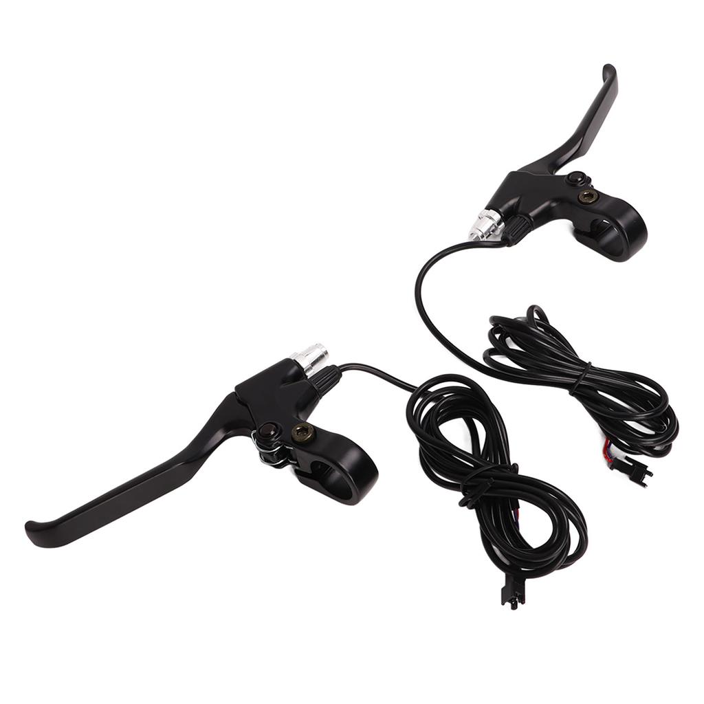 1 пара электрических велосипедных тормозных рычагов из алюминиевого сплава, водонепроницаемая ручка для электрического велосипедного тормоза