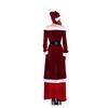 New Christmas Costumes, Santa Claus Party Costumes Little Red Riding Hood Long Costumes