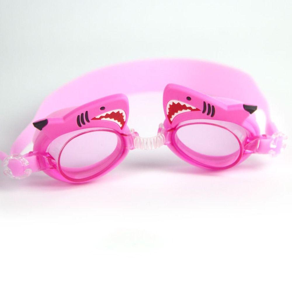 Anti-Fog Swimming Eyewear With Earplugs Eyeglasses Outdoor Kids Swimming Goggles  Children