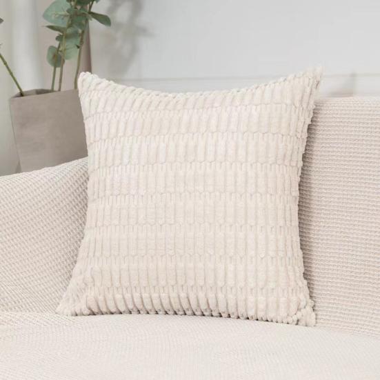 Наволочка Удобная Мягкая Бохо Полосатая Наволочка с Потайной Молнией