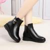 Winter Women Boots Fashion Warm Female Boots Chunky Heels Comfortable Short Bare Boot Winter Boots Woman