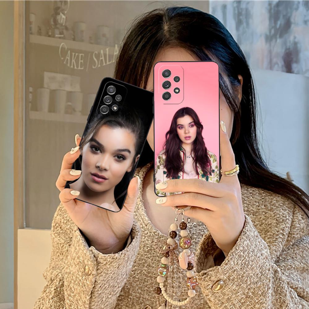 Hailee Steinfeld Matte TPU Mobile Phone Case for Samsung Galaxy A56 55 54 53 52 51 36 35 34 23 16 15 5G Colorful Cover