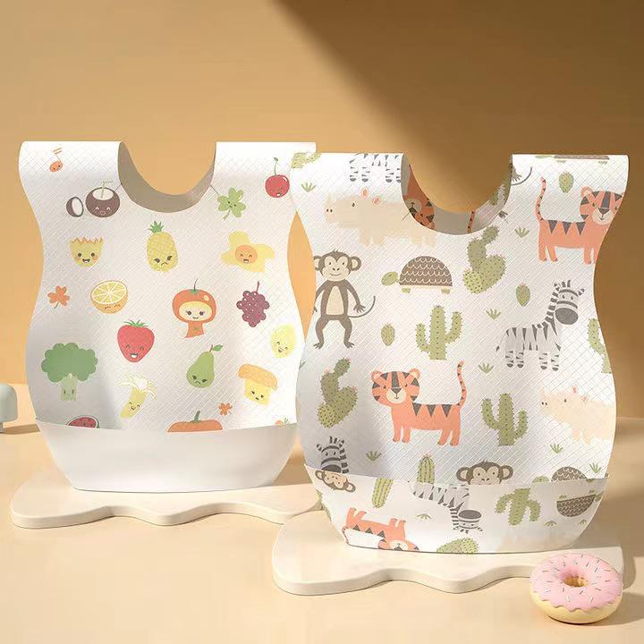 Одноразовые нагрудники для детей для кафе и ресторанов - Упаковка оптом