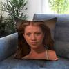 performer Michelle Trachtenberg Cushion Cover Comfortable Reversible Pillow Cover Ideal for Car Sofa Bedroom & Beyond