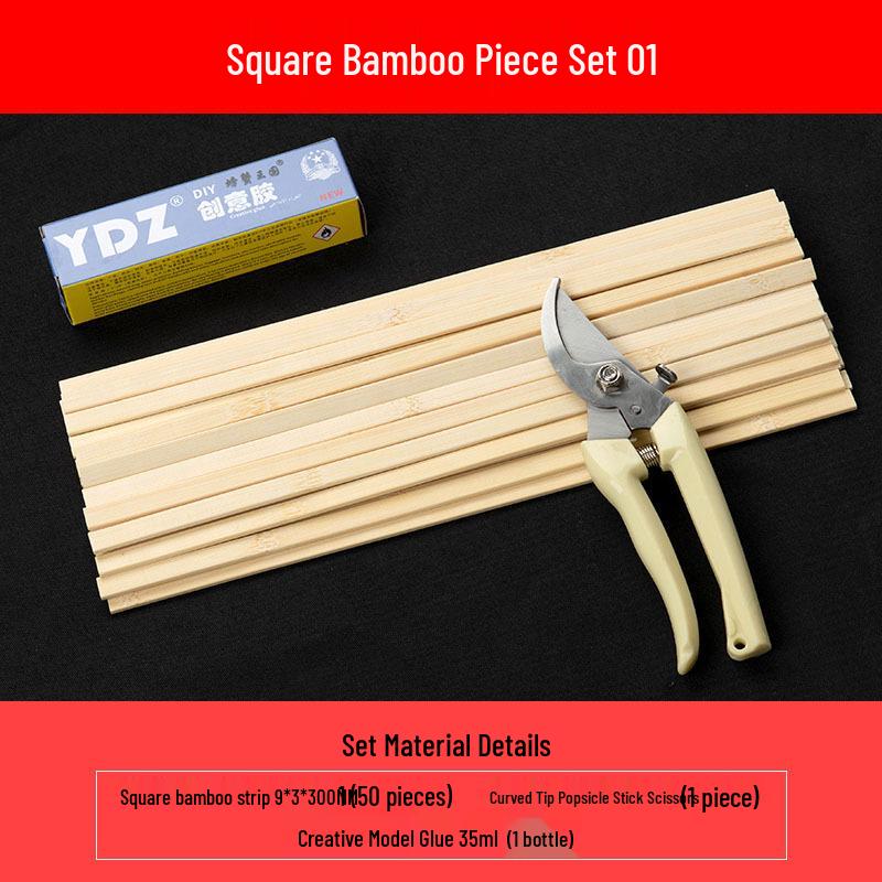 DIY Bamboo Architectural Model Rods