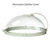 Крышка от брызг для микроволновой печи 12 дюймов, крышка для микроволновой печи для еды с ручкой и пароваркой, прозрачная крышка для микроволновой печи, кухонная утварь, кухонные подарки