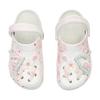 Crocs Классические клоги Hanami Love Letter EVA Сладкие Универсальные Туфли с отверстиями Унисекс Белые