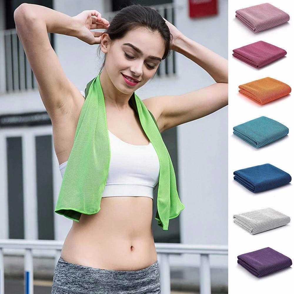 Gym Running Sports Cooling Towels Hiking Towels Instant Cool Ice Towels Sweat-absorbent Towel