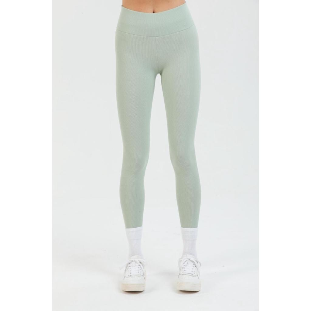 Индиго Индиго Индиго Трикотажные колготки в рубчик с завышенной талией и эластичной резинкой на талии