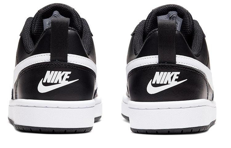 Nike Court Borough 2 Black White GS BQ5448-002