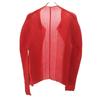 me ISSEY MIYAKE 90s Old Long sleeve Pleated cardigan Red Women Used
