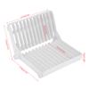 Home Kitchen Foldable Dish Plate Drying Rack Organizer Drainer Cutlery Plastic Storage Holder