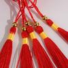 100Pcs 13cm Sewing Tassel DIY Curtains Accessories Durable Pendant Fringe  for Crafts Jewelry Making