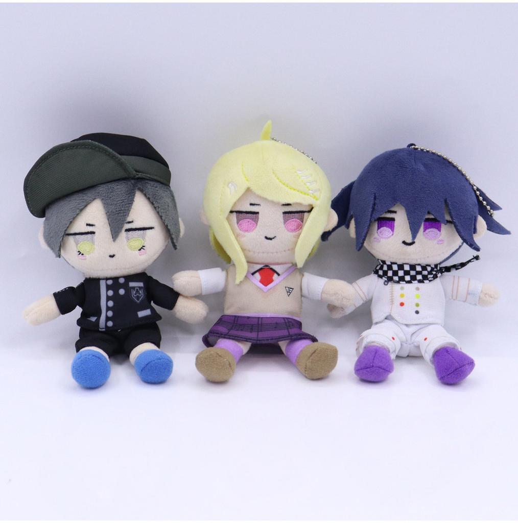 Очаровательная плюшевая кукла Danganronpa V3 с мягким наполнителем из PP-хлопка 15 см Коллекционная игрушка