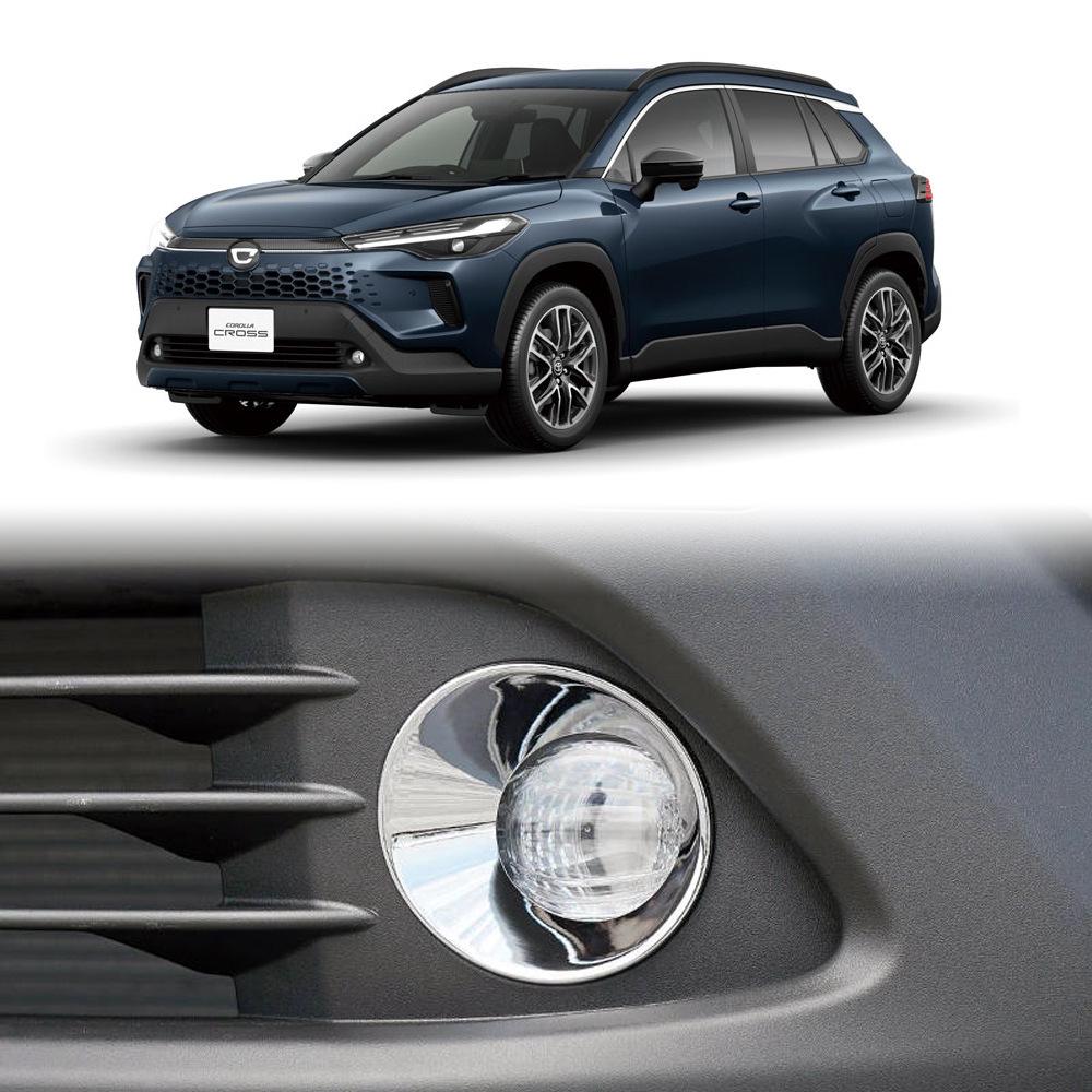Декоративная накладка на противотуманную фару Toyota Corolla Cross (Модели 2025-2026)