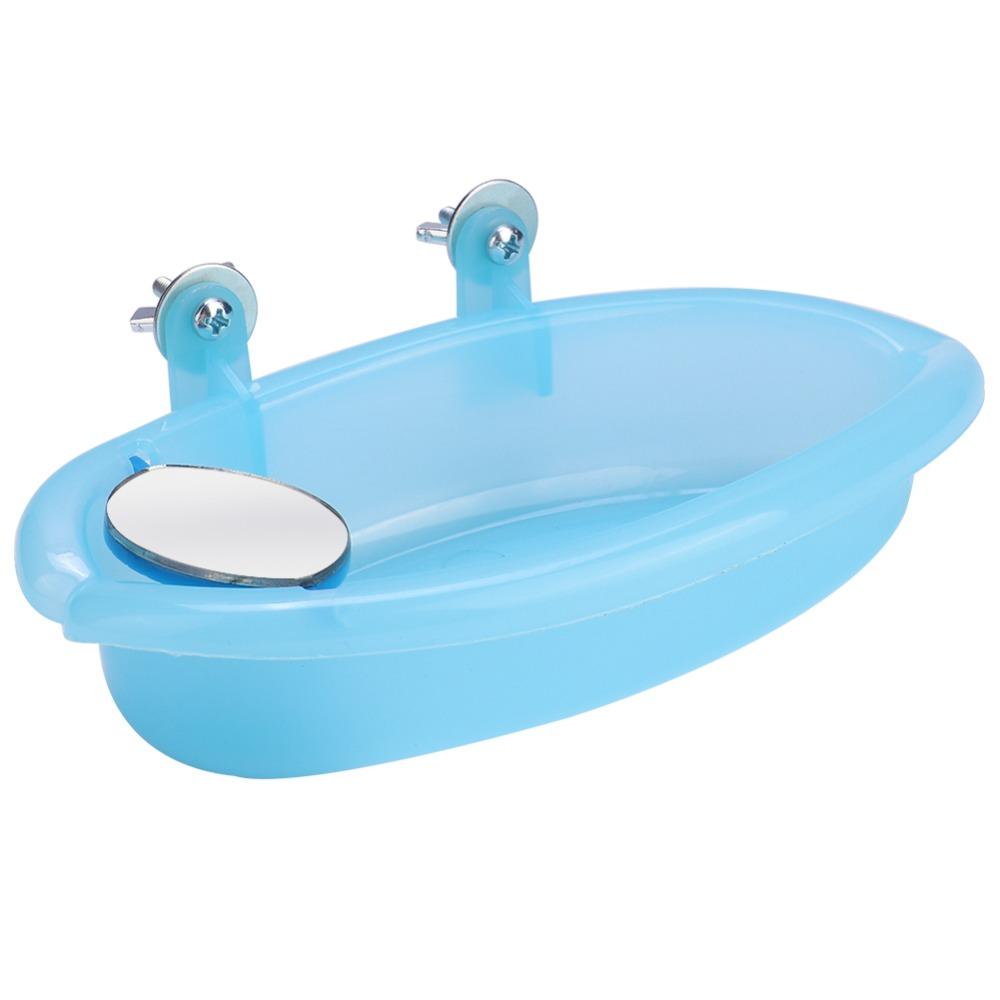 Easy To Install Bird Bathing Tub Easy To Clean Parrot Bathtub Toy Cage Bird Bath Budgie Cage Use
