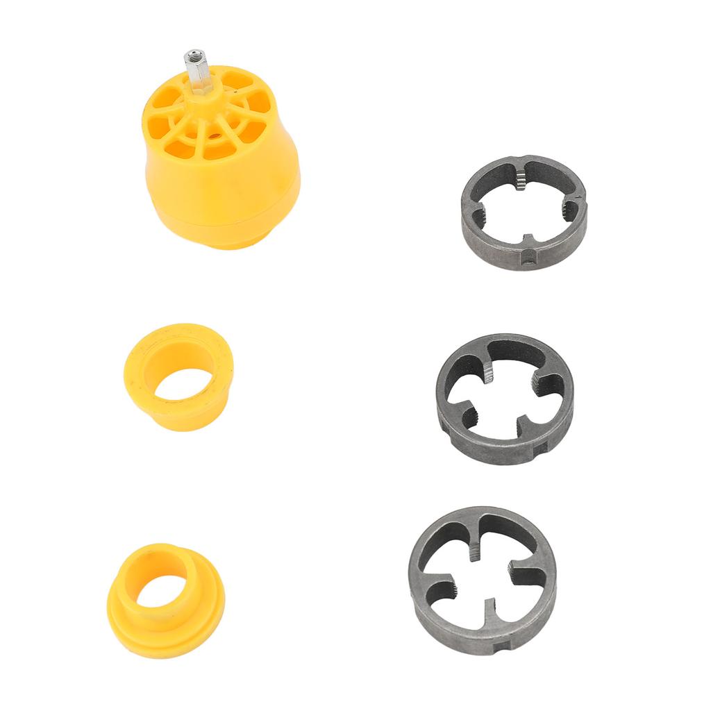 Инструмент для нарезки резьбы ПВХ для электродрели 1 2 дюйма 3 4 дюйма 1 дюйм Труборез Набор сантехнического инструмента для профессиональной резки