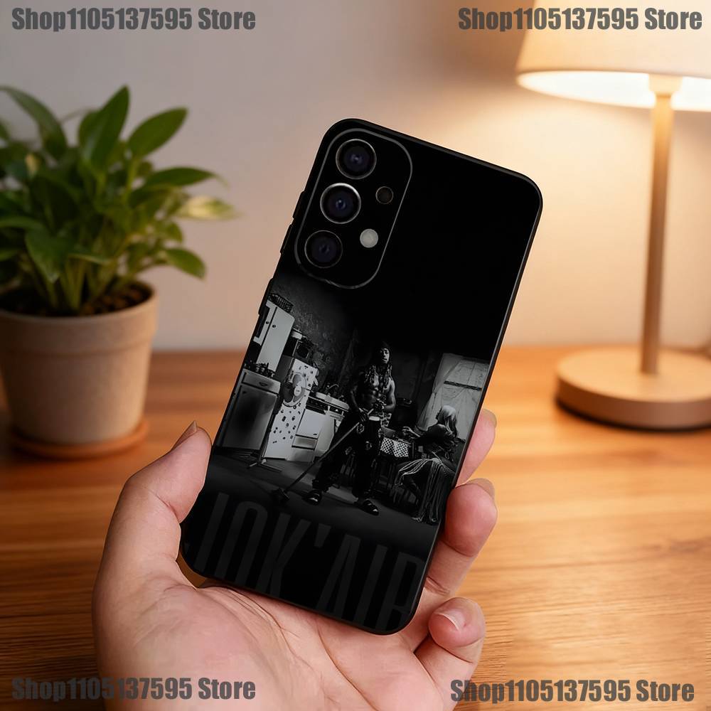 Чехол для телефона J-JOK air Rapper для Samsung S25, S24, S21, S22, S23, S30, Ultra, S20, Plus, Fe, Lite, 5G Черный