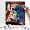 Disney Canvas Painting Kit Baby Lilo & Stitch Home Decor Craft Perfect Gift Idea