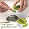 Лезвие из нержавеющей стали Портативный многофункциональный вращающийся инструмент для открывания консервных банок Кухонный гаджет для пожилых людей