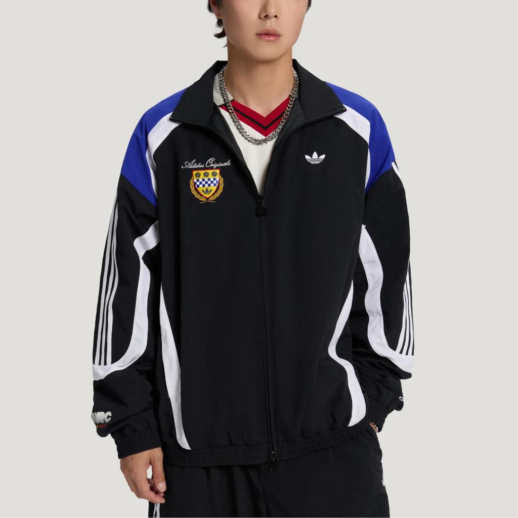 Мужские куртки Adidas Originals Мужские Черные С воротником-стойкой Умеренные