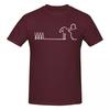 Unisex La Linea Bowling T Shirt Streetwear Big Size Oneck Cotton Sleeve Custom T Shirts