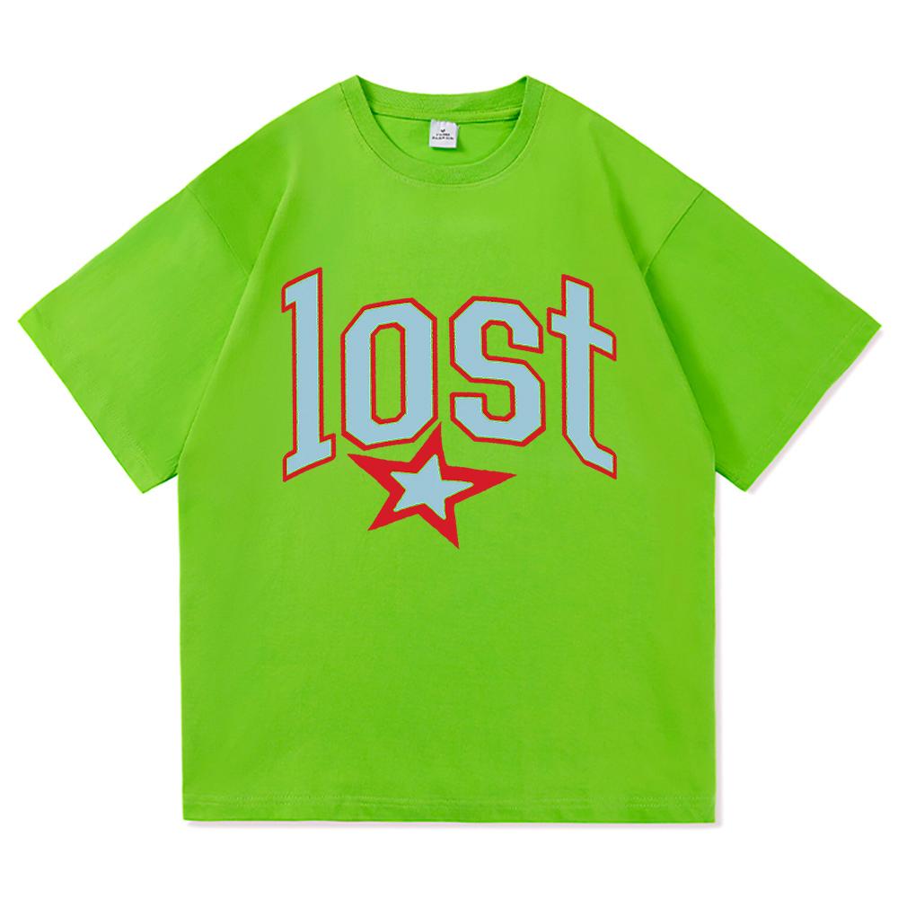 Mgk Lost Americana Album TShirt Song Cliche Retro UnisexWomen Clothing Harajuku High Quality Clothes Vintage Cotton TShirts