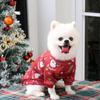 Питомец Рождественский Костюм Собака Кошка Одежда с Принтом для Украшения Набор 2 Шт.