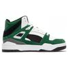Puma Кроссовки Slipstream Hi Heritage Кожаные Мид-топ Кроссовки Унисекс Черный Белый Зеленый 387998-08