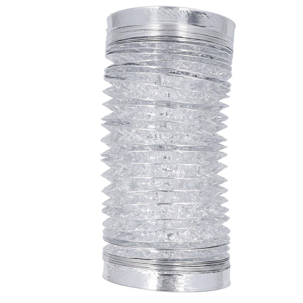 Воздуховод из алюминиевой фольги диаметром 7 дюймов, длиной 6,56 футов, утолщенный ПВХ-шланг для сушки воздуха